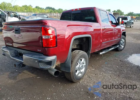 2015 GMC Sierra K2500 Slt из США, поврежденный, VIN 1GT12ZE82FF551523